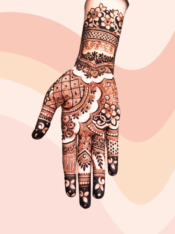 30+ Minimalist front hand mehndi designs for the chic woman