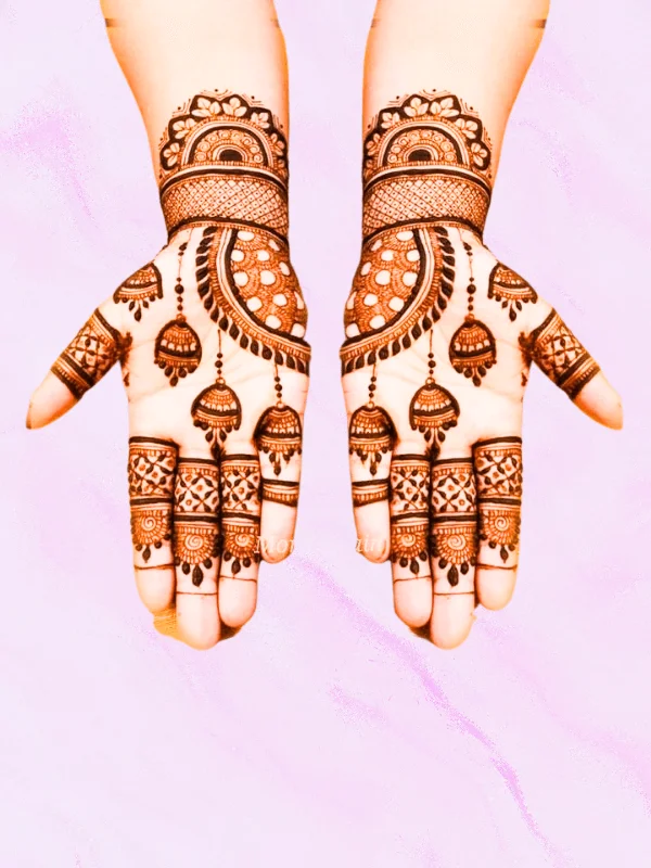 Simple mehndi wonders Front hand designs for every festivity