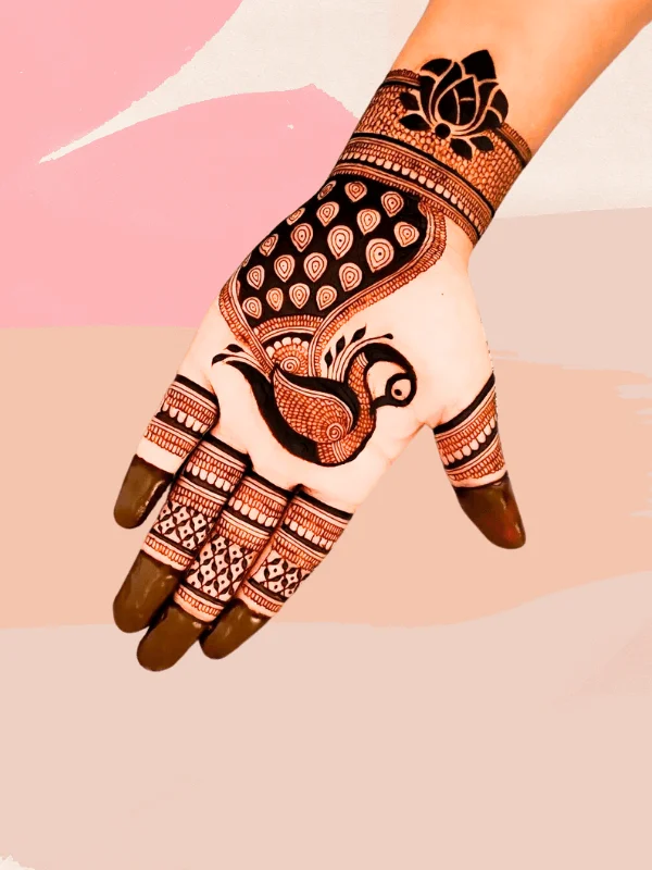 The beauty of simplicity Front hand mehndi design ideas for 2023